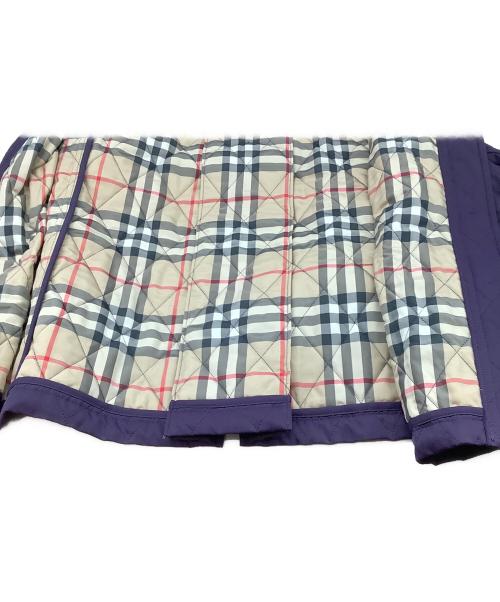 BURBERRY LONDON（バーバリーロンドン）BURBERRY LONDON (バーバリーロンドン) キルティングジャケット パープル サイズ:46の古着・服飾アイテム