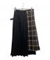 O'NEIL OF DUBLIN (オニールオブダブリン) ラップスカート ブラック サイズ:S：12000円