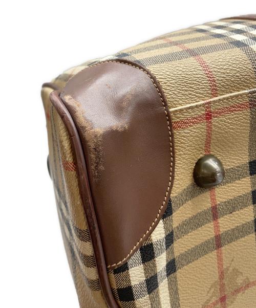 Burberry's（バーバリーズ）Burberry's (バーバリーズ) ボストンバッグ ベージュの古着・服飾アイテム