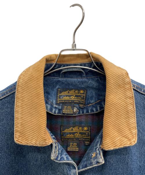 Eddie Bauer（エディーバウアー）Eddie Bauer (エディーバウアー) カバーオール ブルー サイズ:Lの古着・服飾アイテム