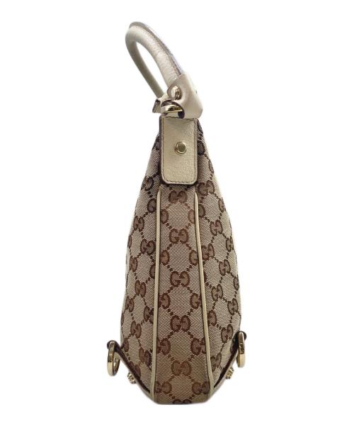 GUCCI（グッチ）GUCCI (グッチ) ワンショルダーバッグ ベージュの古着・服飾アイテム
