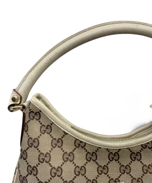 GUCCI（グッチ）GUCCI (グッチ) ワンショルダーバッグ ベージュの古着・服飾アイテム