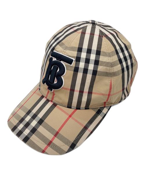 BURBERRY（バーバリー）BURBERRY (バーバリー) ベースボールキャップ ベージュ サイズ:LGの古着・服飾アイテム