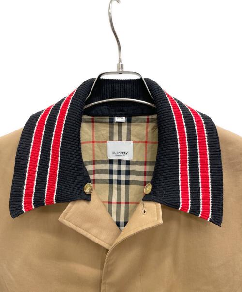 BURBERRY（バーバリー）BURBERRY (バーバリー) ステンカラーコート ブラウン サイズ:44の古着・服飾アイテム
