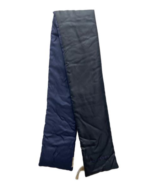 BURBERRY（バーバリー）BURBERRY (バーバリー) 中綿マフラー ネイビーの古着・服飾アイテム