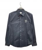 BURBERRYバーバリー）の古着「長袖シャツ」｜ブラック