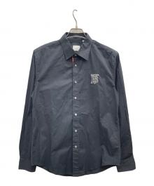 BURBERRY（バーバリー）の古着「長袖シャツ」｜ブラック