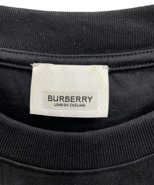 BURBERRY（バーバリー）BURBERRY (バーバリー) 半袖カットソー ブラック サイズ:Lの古着・服飾アイテム