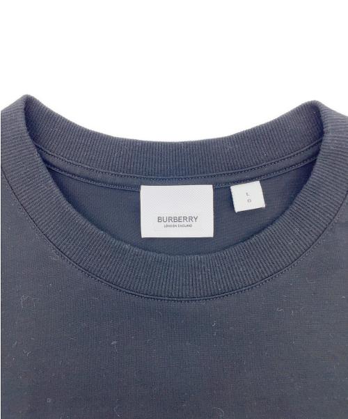 BURBERRY（バーバリー）BURBERRY (バーバリー) 半袖カットソー ブラック サイズ:Lの古着・服飾アイテム