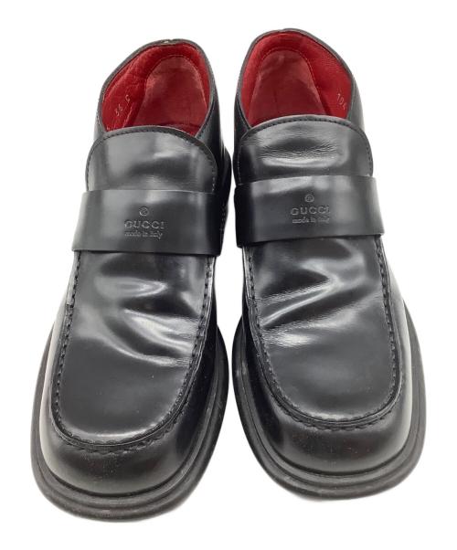 GUCCI（グッチ）GUCCI (グッチ) ローファー ブラック サイズ:36の古着・服飾アイテム