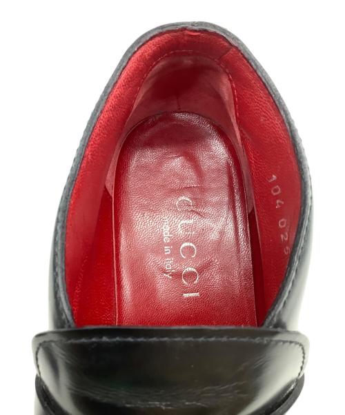 GUCCI（グッチ）GUCCI (グッチ) ローファー ブラック サイズ:36の古着・服飾アイテム