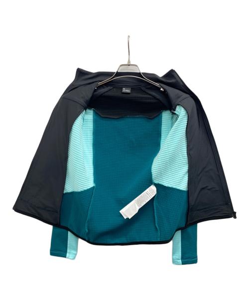 STRETCH MIND MAGLIA WOMAN（ストレッチ マインド マグリア ウーマン）STRETCH MIND MAGLIA WOMAN (ストレッチ マインド マグリア ウーマン) トレッキングウェア(ジャケット) グリーン サイズ:XSの古着・服飾アイテム