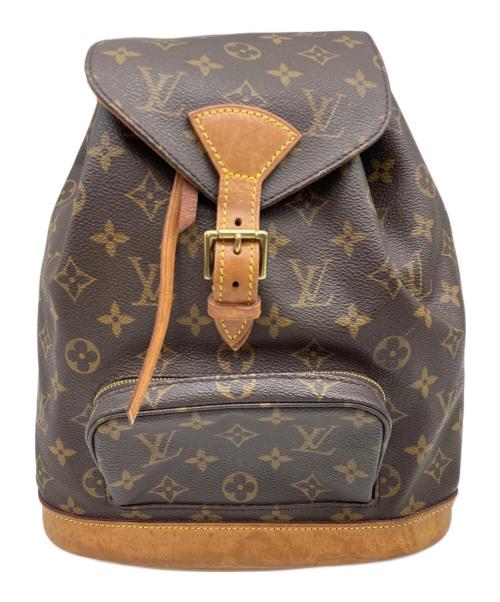 LOUIS VUITTON（ルイ ヴィトン）LOUIS VUITTON (ルイ ヴィトン) リュック モンスリMM ブラウン サイズ:MMの古着・服飾アイテム
