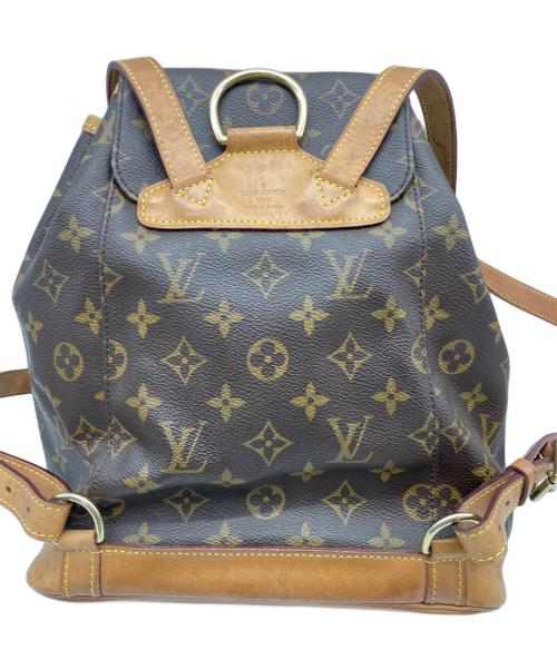 LOUIS VUITTON（ルイ ヴィトン）LOUIS VUITTON (ルイ ヴィトン) リュック モンスリMM ブラウン サイズ:MMの古着・服飾アイテム