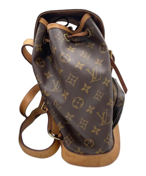 LOUIS VUITTON（ルイ ヴィトン）LOUIS VUITTON (ルイ ヴィトン) リュック モンスリMM ブラウン サイズ:MMの古着・服飾アイテム