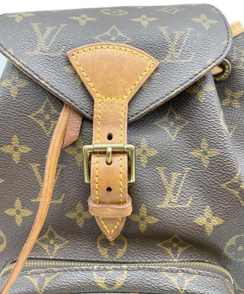 LOUIS VUITTON（ルイ ヴィトン）LOUIS VUITTON (ルイ ヴィトン) リュック モンスリMM ブラウン サイズ:MMの古着・服飾アイテム