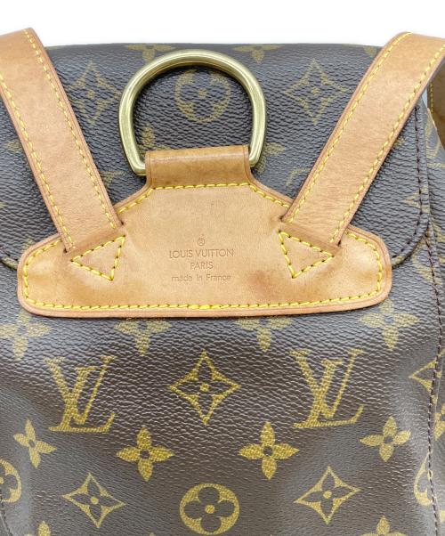LOUIS VUITTON（ルイ ヴィトン）LOUIS VUITTON (ルイ ヴィトン) リュック モンスリMM ブラウン サイズ:MMの古着・服飾アイテム