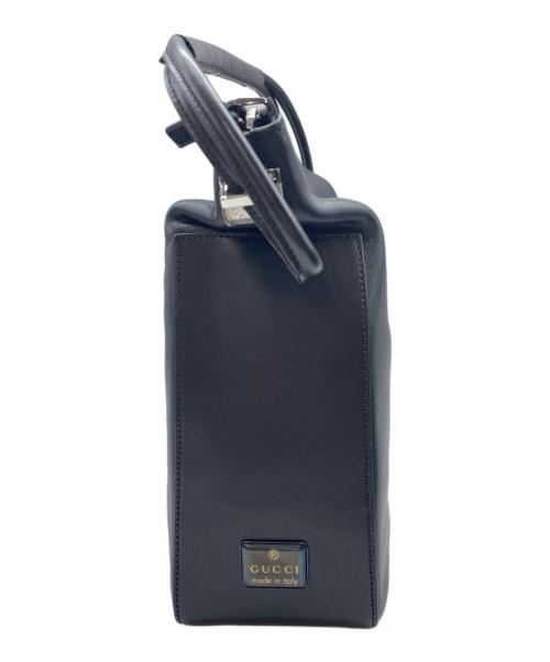 GUCCI（グッチ）GUCCI (グッチ) ハンドバッグ ブラックの古着・服飾アイテム