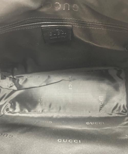 GUCCI（グッチ）GUCCI (グッチ) ハンドバッグ ブラックの古着・服飾アイテム