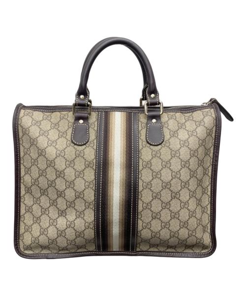 GUCCI（グッチ）GUCCI (グッチ) ハンドバッグ ベージュの古着・服飾アイテム