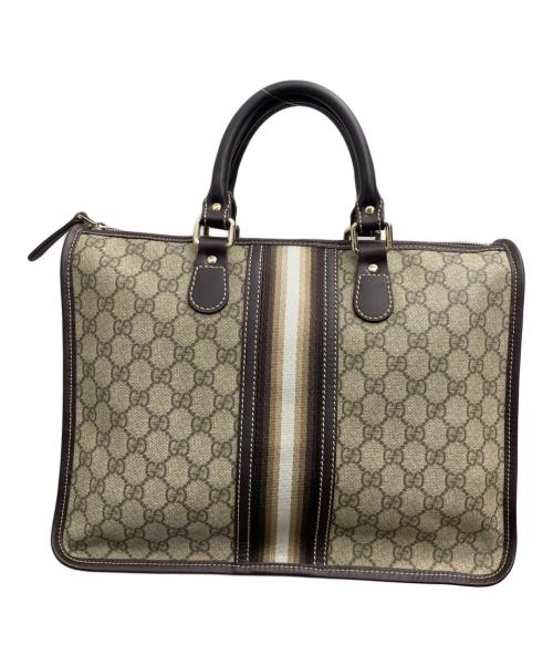 GUCCI（グッチ）GUCCI (グッチ) ハンドバッグ ベージュの古着・服飾アイテム