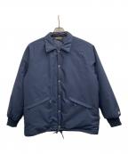 BLUCO WORK GARMENTブルコ ワーク ガーメント）の古着「キルティングコーチジャケット」｜ネイビー