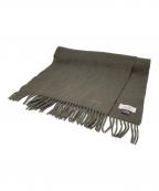 HERMESエルメス）の古着「マフラー」｜オリーブ