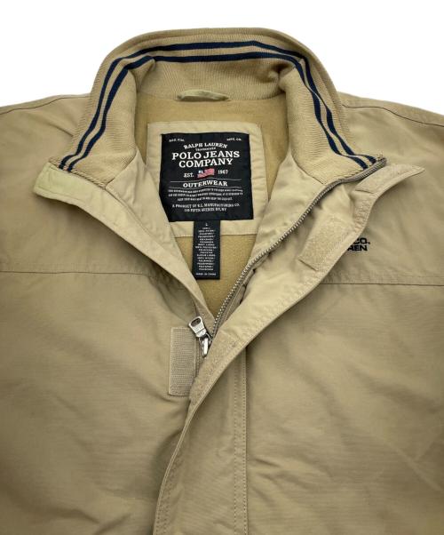 Ralph Lauren POLO JEANS（ラルフローレン ポロ ジーンズ）Ralph Lauren POLO JEANS (ラルフローレン ポロ ジーンズ) ブルゾン ベージュ サイズ:Lの古着・服飾アイテム