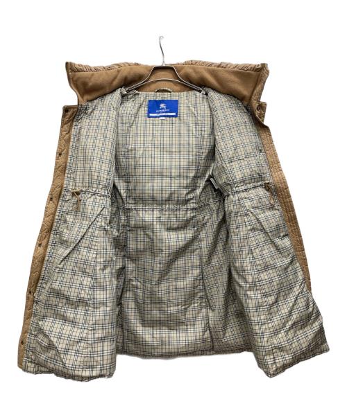 BURBERRY BLUE LABEL（バーバリーロンドンブルーレーベル）BURBERRY BLUE LABEL (バーバリーロンドンブルーレーベル) ダウンコート ベージュ サイズ:40の古着・服飾アイテム