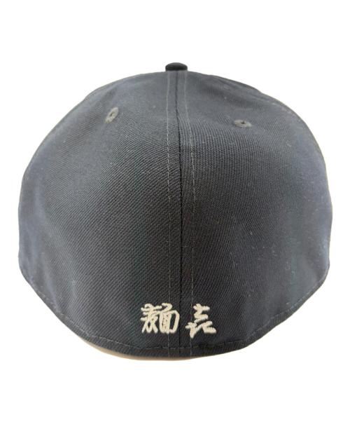 New Era（ニューエラ）New Era (ニューエラ) 麺㐂 やしま (ヤシマ) 59FIFTY ネイビー サイズ:SIZE 7 7/8(62.5cm)の古着・服飾アイテム