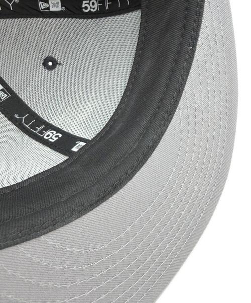 New Era（ニューエラ）New Era (ニューエラ) 麺㐂 やしま (ヤシマ) 59FIFTY ネイビー サイズ:SIZE 7 7/8(62.5cm)の古着・服飾アイテム