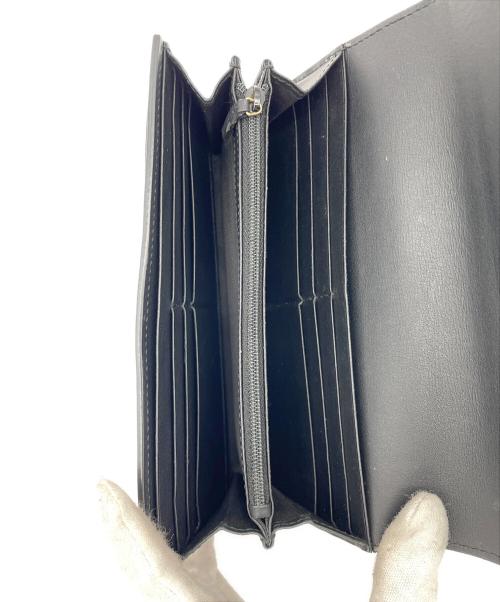 GUCCI（グッチ）GUCCI (グッチ) GGスプリーム コンチネンタルウォレット ベージュ×ブラックの古着・服飾アイテム