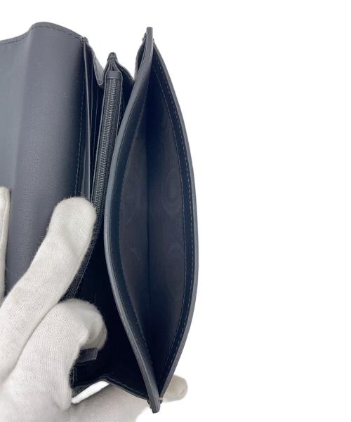 GUCCI（グッチ）GUCCI (グッチ) GGスプリーム コンチネンタルウォレット ベージュ×ブラックの古着・服飾アイテム