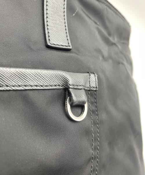 PRADA（プラダ）PRADA (プラダ) ナイロントートバッグ ブラックの古着・服飾アイテム