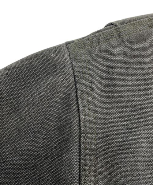 CarHartt（カーハート）CarHartt (カーハート) カバーオール グレー×ブラウン サイズ:表記無しの古着・服飾アイテム