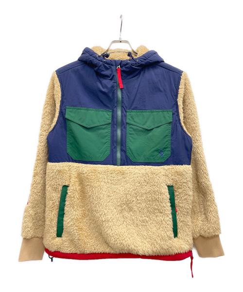 POLO RALPH LAUREN（ポロ・ラルフローレン）POLO RALPH LAUREN (ポロ・ラルフローレン) ハイブリットフーディ ネイビー×ベージュ サイズ:S 未使用品の古着・服飾アイテム