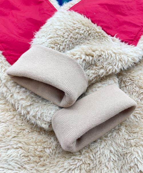 POLO RALPH LAUREN（ポロ・ラルフローレン）POLO RALPH LAUREN (ポロ・ラルフローレン) ハイブリットフーディ ネイビー×ベージュ サイズ:S 未使用品の古着・服飾アイテム