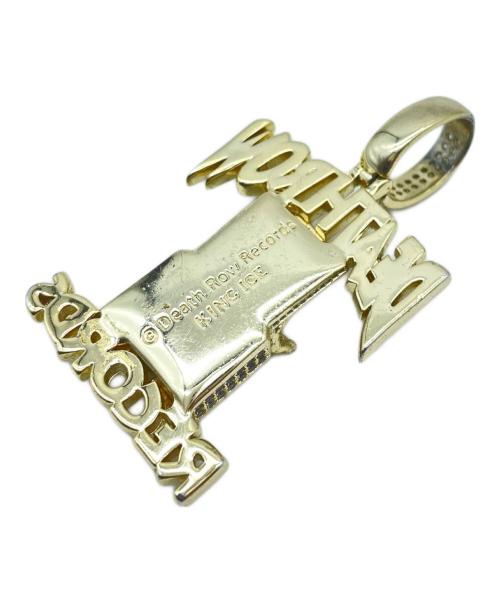 King Ice（キングアイス）King Ice (キングアイス) DEATH ROW RECORDS (デスロウレコーズ) ネックレス ゴールドの古着・服飾アイテム