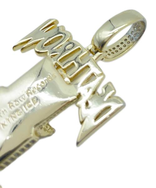 King Ice（キングアイス）King Ice (キングアイス) DEATH ROW RECORDS (デスロウレコーズ) ネックレス ゴールドの古着・服飾アイテム