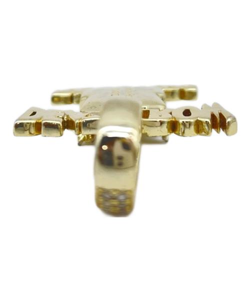 King Ice（キングアイス）King Ice (キングアイス) DEATH ROW RECORDS (デスロウレコーズ) ネックレス ゴールドの古着・服飾アイテム