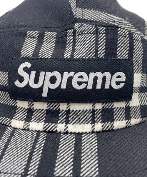 SUPREME（シュプリーム）SUPREME (シュプリーム) キャップ ブラックの古着・服飾アイテム