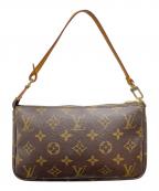 LOUIS VUITTONルイ ヴィトン）の古着「ショルダーバッグ ポシェット・アクセソワール」｜ブラウン