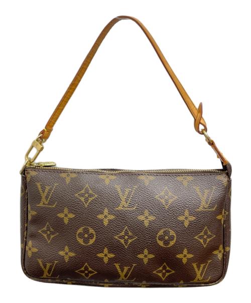 LOUIS VUITTON（ルイ ヴィトン）LOUIS VUITTON (ルイ ヴィトン) ショルダーバッグ ポシェット・アクセソワール ブラウンの古着・服飾アイテム