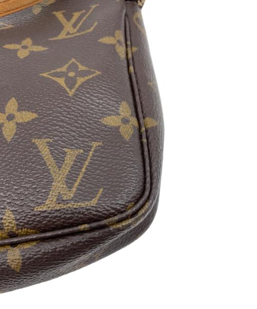 LOUIS VUITTON（ルイ ヴィトン）LOUIS VUITTON (ルイ ヴィトン) ショルダーバッグ ポシェット・アクセソワール ブラウンの古着・服飾アイテム