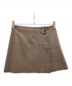 LOUIS VUITTONルイ ヴィトン）の古着「ミニスカート」｜ブラウン