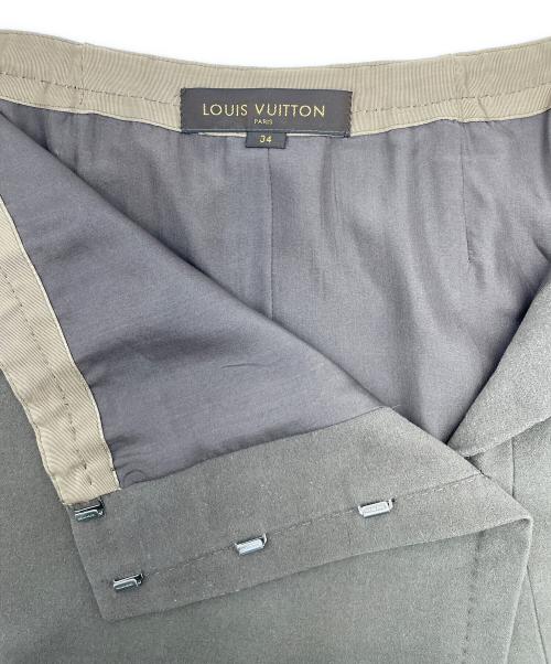LOUIS VUITTON（ルイ ヴィトン）LOUIS VUITTON (ルイ ヴィトン) ミニスカート ブラウン サイズ:34の古着・服飾アイテム
