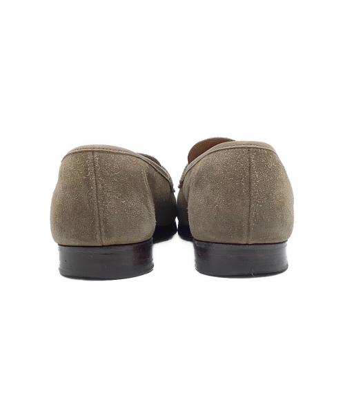 Crockett & Jones（クロケット＆ジョーンズ）Crockett & Jones (クロケット＆ジョーンズ) BEAMS F (ビームスエフ) ローファー ベージュ サイズ:不明の古着・服飾アイテム