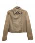 Maison Margiela（メゾンマルジェラ）の古着「ショートウールジャケット」｜ブラウン