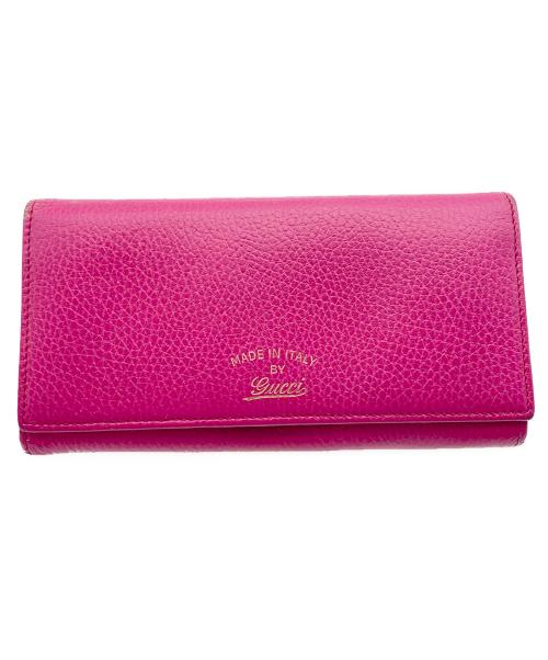 GUCCI（グッチ）GUCCI (グッチ) 財布 ピンクの古着・服飾アイテム