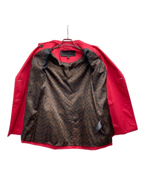 COACH（コーチ）COACH (コーチ) コート レッド サイズ:Sの古着・服飾アイテム